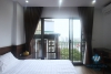 New lake view  one bedroom apartment for rent in To Ngoc Van street, Tay Ho district, Ha Noi